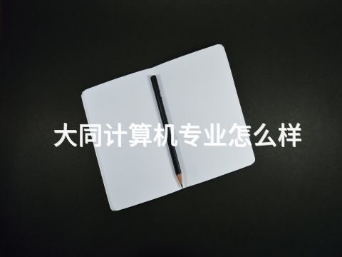 大同计算机专业怎么样