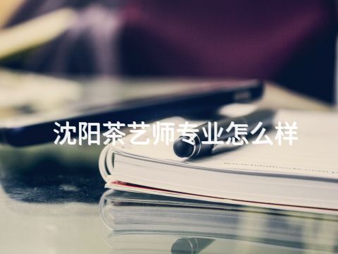 沈阳茶艺师专业怎么样