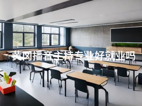 黃岡播音主持專業好就業嗎