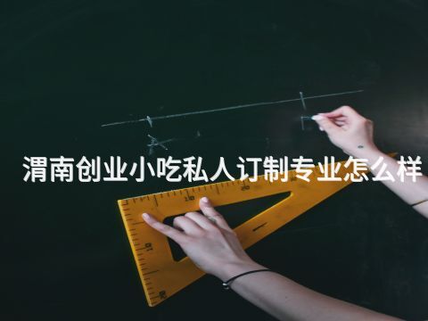 渭南创业小吃私人订制专业怎么样