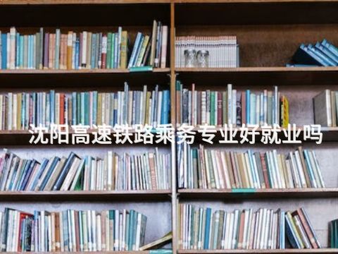 沈阳高速铁路乘务专业好就业吗