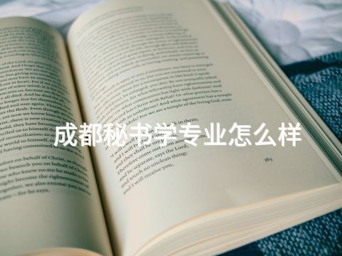 成都秘书学专业怎么样(图1) 成都秘书学专业怎么样(图1)