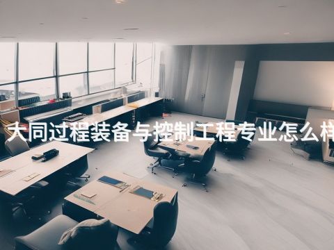 大同过程装备与控制工程专业怎么样