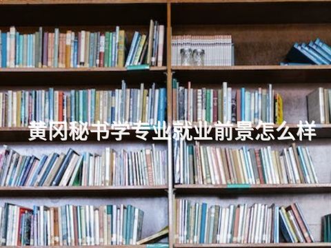黃岡秘書學(xué)專業(yè)就業(yè)前景怎么樣