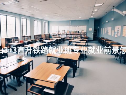 黄山3+3直升铁路就业班专业就业前景怎么样(图1)