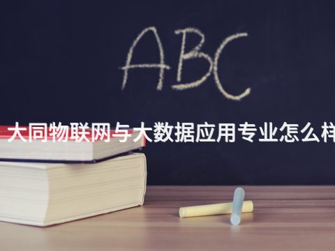 大同物联网与大数据应用专业怎么样