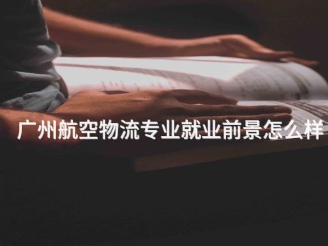 广州航空物流专业就业前景怎么样