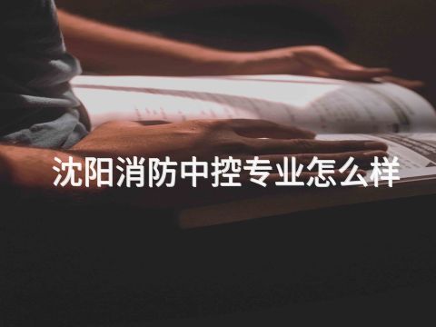 沈阳消防中控专业怎么样