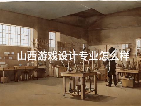 山西游戏设计专业怎么样(图1) 山西游戏设计专业怎么样(图1)