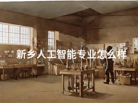 新乡人工智能专业怎么样