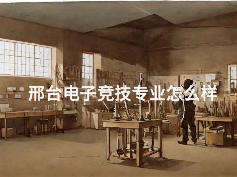 邢台电子竞技专业怎么样(图1) 邢台电子竞技专业怎么样(图1)