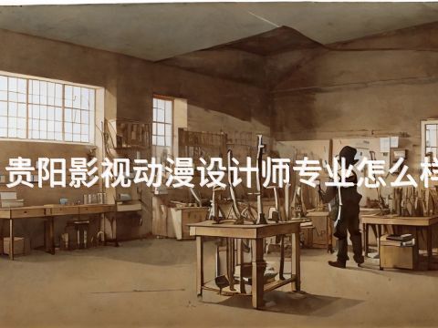 贵阳影视动漫设计师专业怎么样