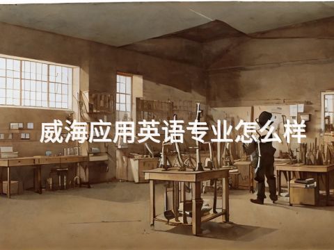 威海应用英语专业怎么样