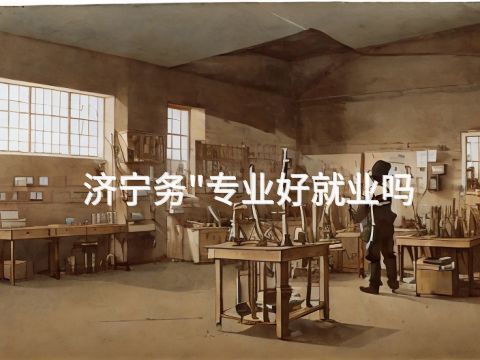 济宁务"专业好就业吗