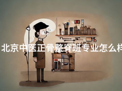 北京中医正骨整脊班专业怎么样