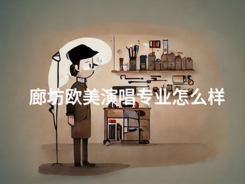 廊坊欧美演唱专业怎么样
