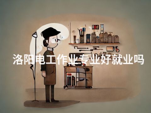 洛阳电工作业专业好就业吗