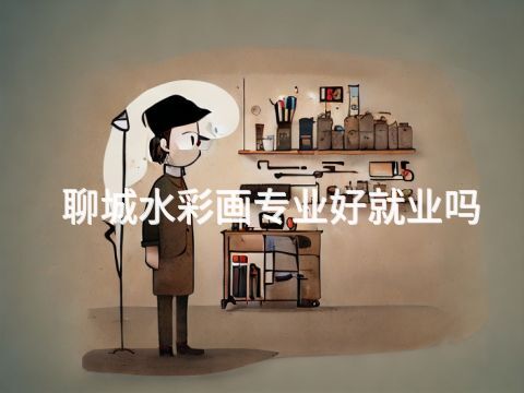 聊城水彩画专业好就业吗