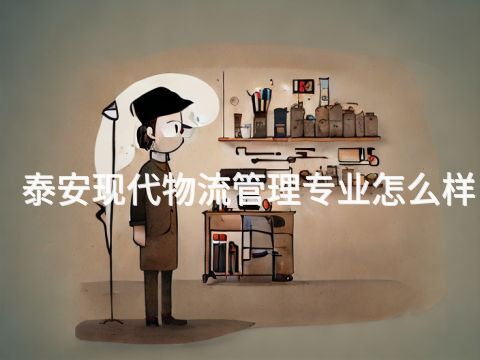 泰安现代物流管理专业怎么样