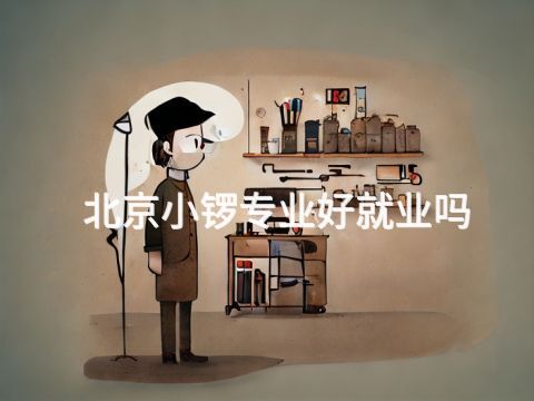 北京小锣专业好就业吗(图1) 北京小锣专业好就业吗(图1)
