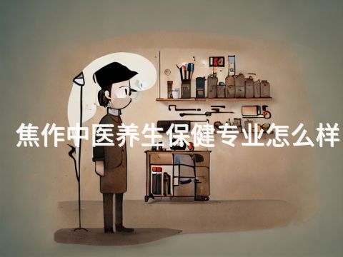 焦作中医养生保健专业怎么样