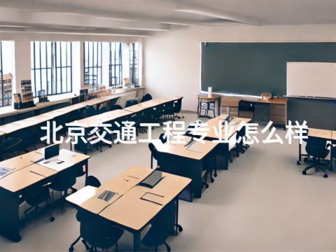 北京交通工程專業(yè)怎么樣