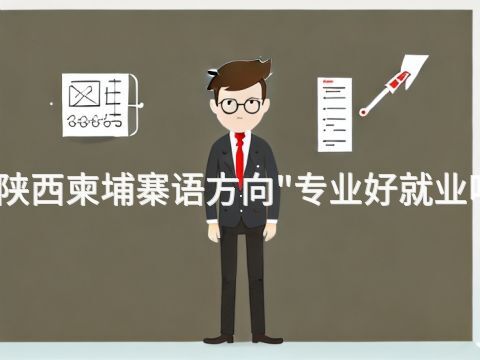 陕西柬埔寨语方向"专业好就业吗