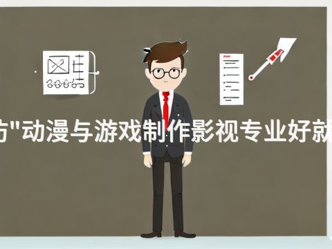 潍坊"动漫与游戏制作影视专业好就业吗
