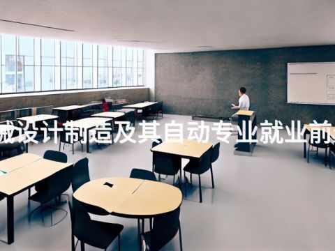 德州机械设计制造及其自动专业就业前景怎么样