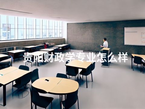 贵阳财政学专业怎么样