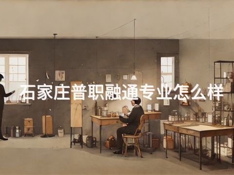石家莊普職融通專業(yè)怎么樣(圖1) 石家莊普職融通專業(yè)怎么樣(圖1)