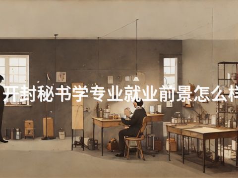 开封秘书学专业就业前景怎么样