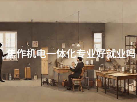 焦作机电一体化专业好就业吗