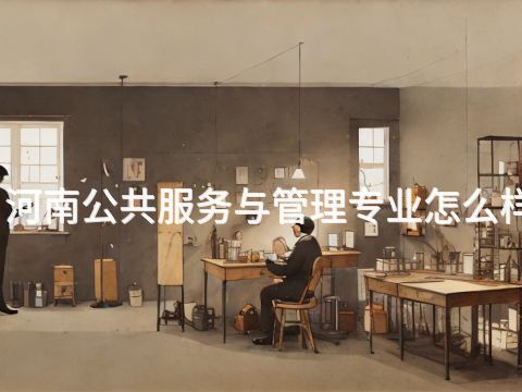 河南公共服务与管理专业怎么样(图1)