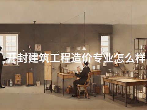 开封建筑工程造价专业怎么样