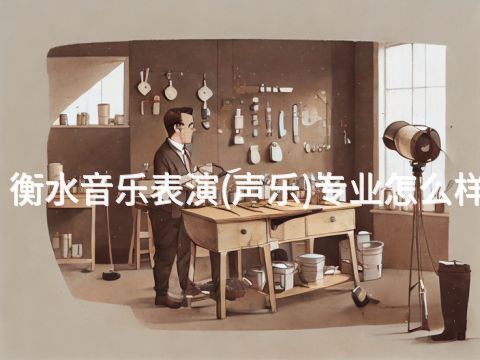 衡水音乐表演(声乐)专业怎么样