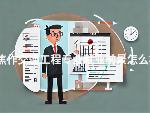 焦作交通工程专业就业前景怎么样