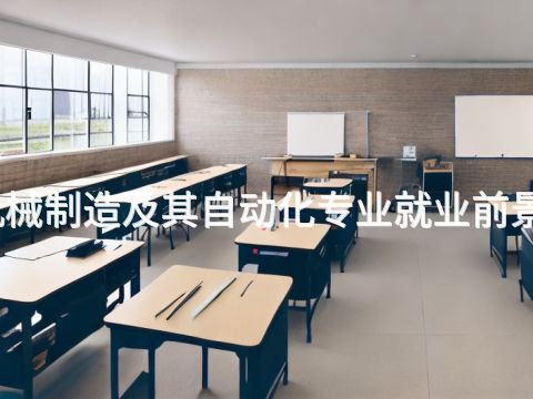 新乡机械制造及其自动化专业就业前景怎么样