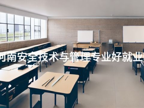 河南安全技術與管理專業好就業嗎