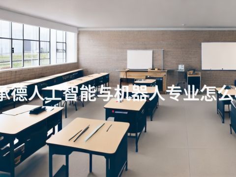 承德人工智能與機器人專業怎么樣