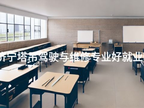 济宁塔吊驾驶与维修专业好就业吗
