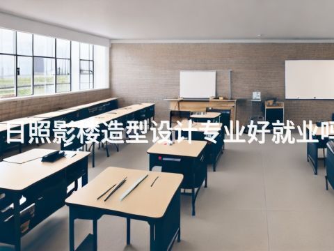 日照影楼造型设计专业好就业吗