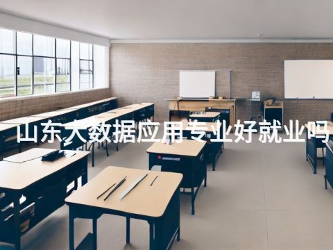 山东大数据应用专业好就业吗