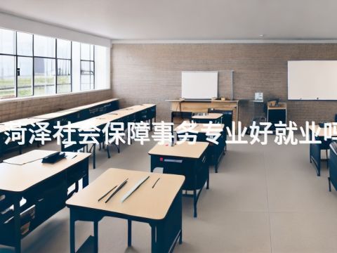菏泽社会保障事务专业好就业吗(图1) 菏泽社会保障事务专业好就业吗(图1)