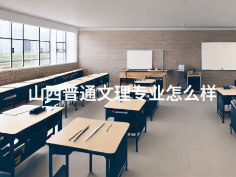 山西普通文理专业怎么样