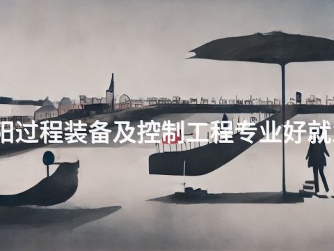 绵阳过程装备及控制工程专业好就业吗