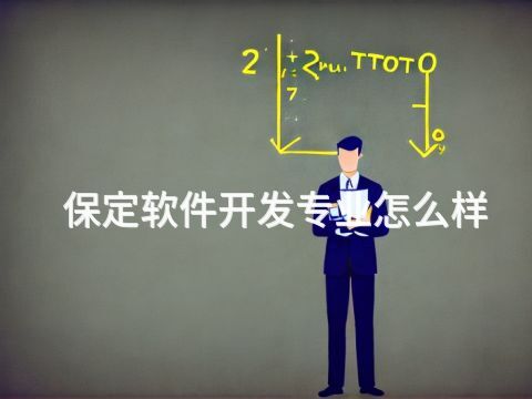 保定軟件開發(fā)專業(yè)怎么樣