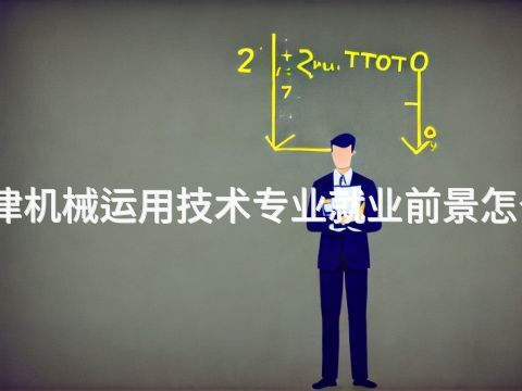 天津机械运用技术专业就业前景怎么样