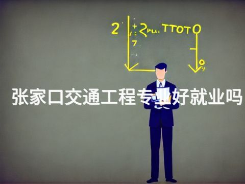 张家口交通工程专业好就业吗