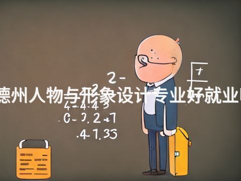 德州人物与形象设计专业好就业吗